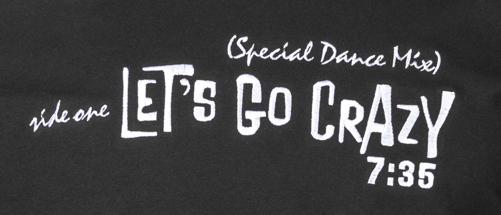 LET'S GO CRAZY / EROTIC CITY ( BLACK ) - Image 3