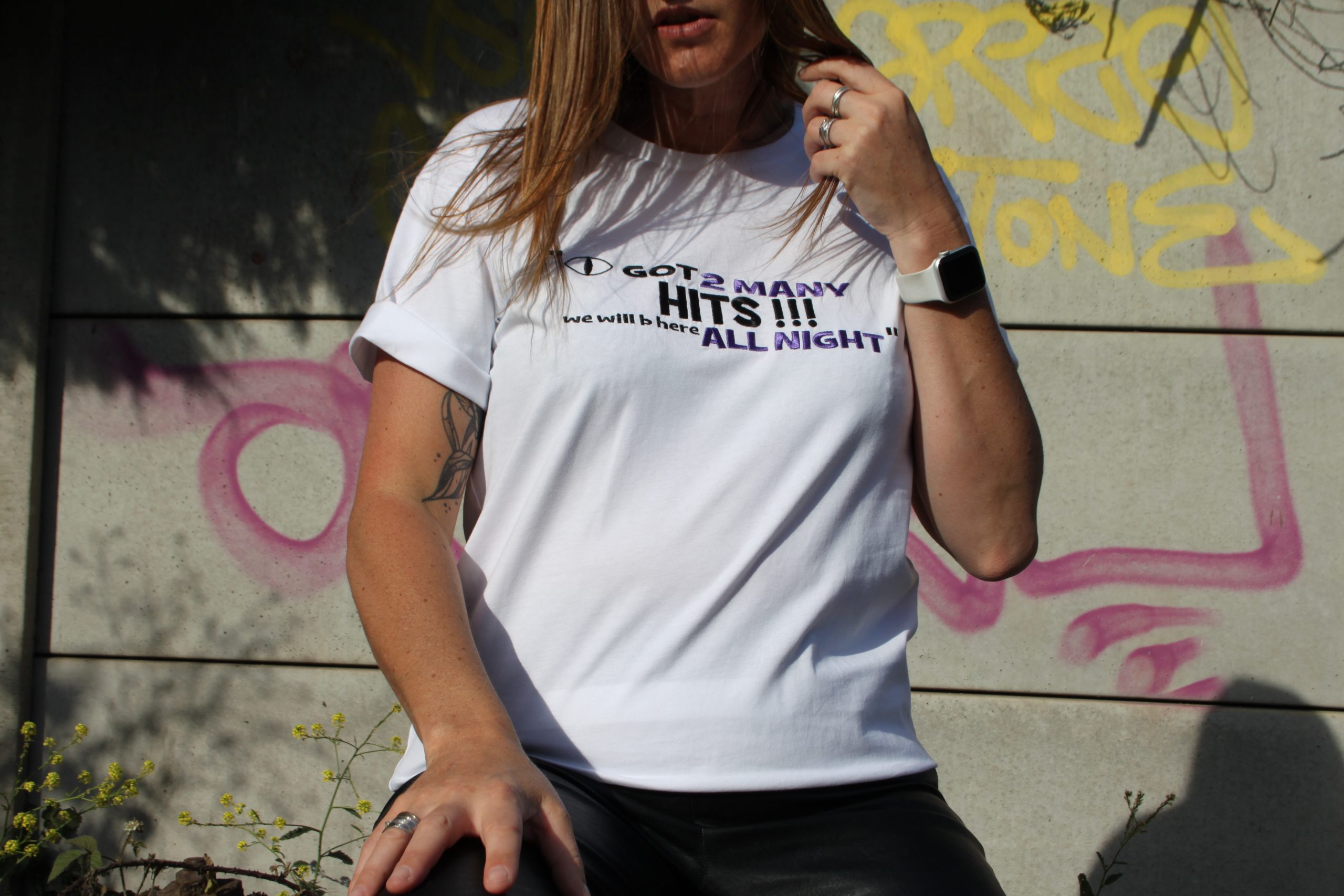 I GOT 2 MANY HITS (white) - Image 2