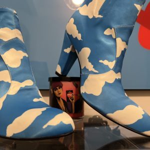 1 PAIR OF THE ICONIC RASPBERRY BERET HEELS size 38