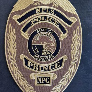 IRON PATCH MPLS POLICE BADGE
