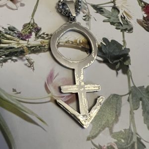 PRINCE PURPLE RAIN SYMBOL NECKLACE (silver)