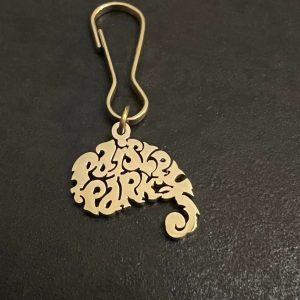PRINCE "PAISLEY PARK " ZIPPER ( GOLD )