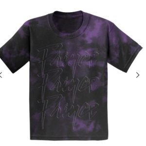 PRINCE PURPLE Puffy print