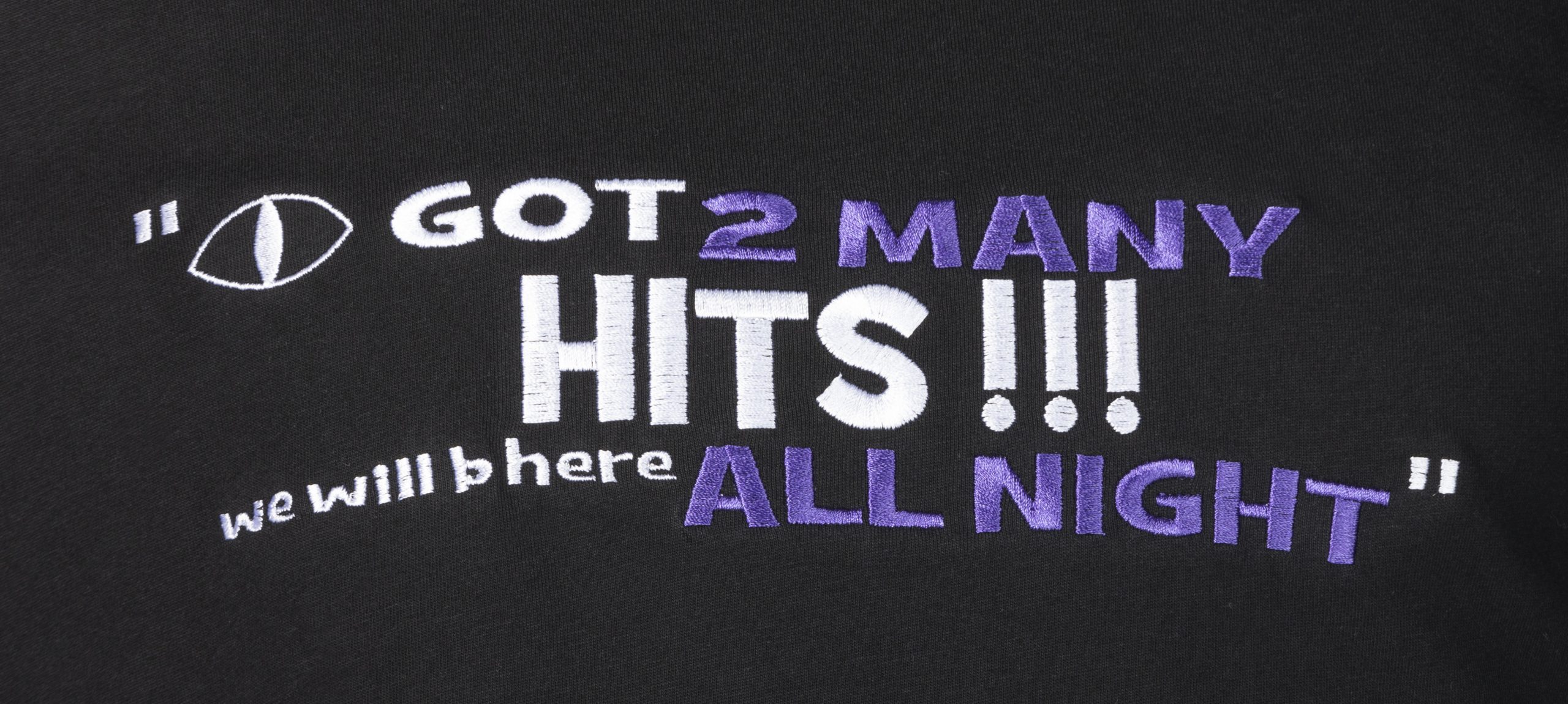 I GOT 2 MANY HITS (BLACK ) - Image 3