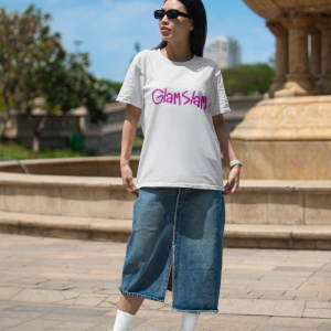 GLAM SLAM WHITE & PURPLE