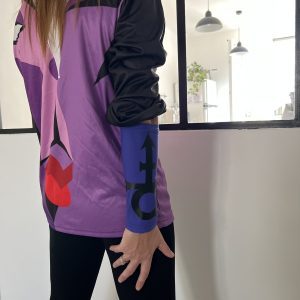 1 WELCOME 2 AMERICA PURPLE SLEEVE