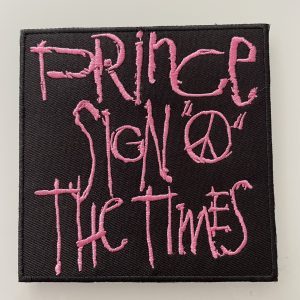 IRON PATCH SIGN "O" THE TIMES