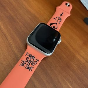 APPLE WATCH BAND -  SIGN O THE TIMES - SMALL