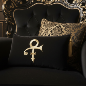 SYMBOL CUSHIONS ( BLACK VELVET )