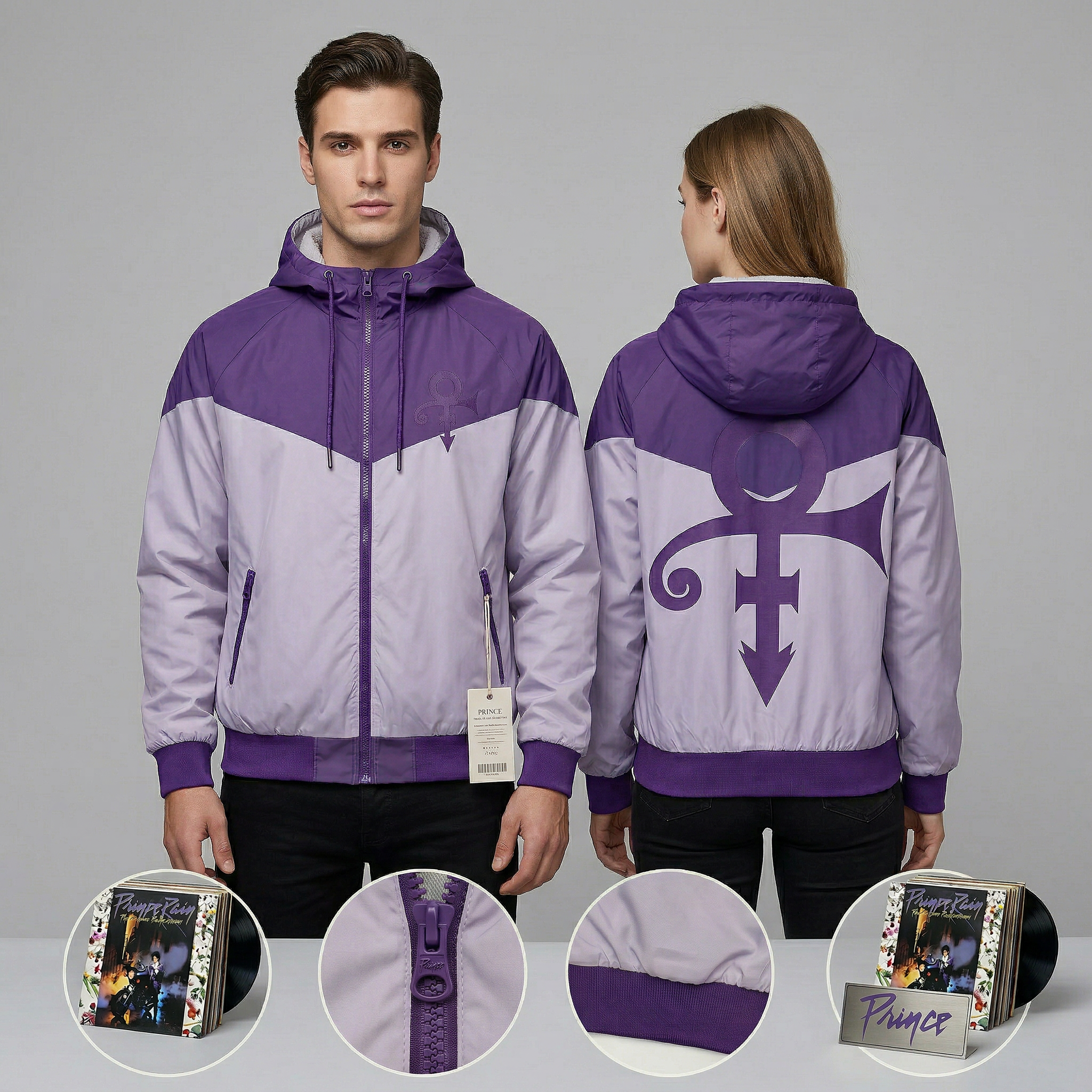 PURPLE WINDBREAKER