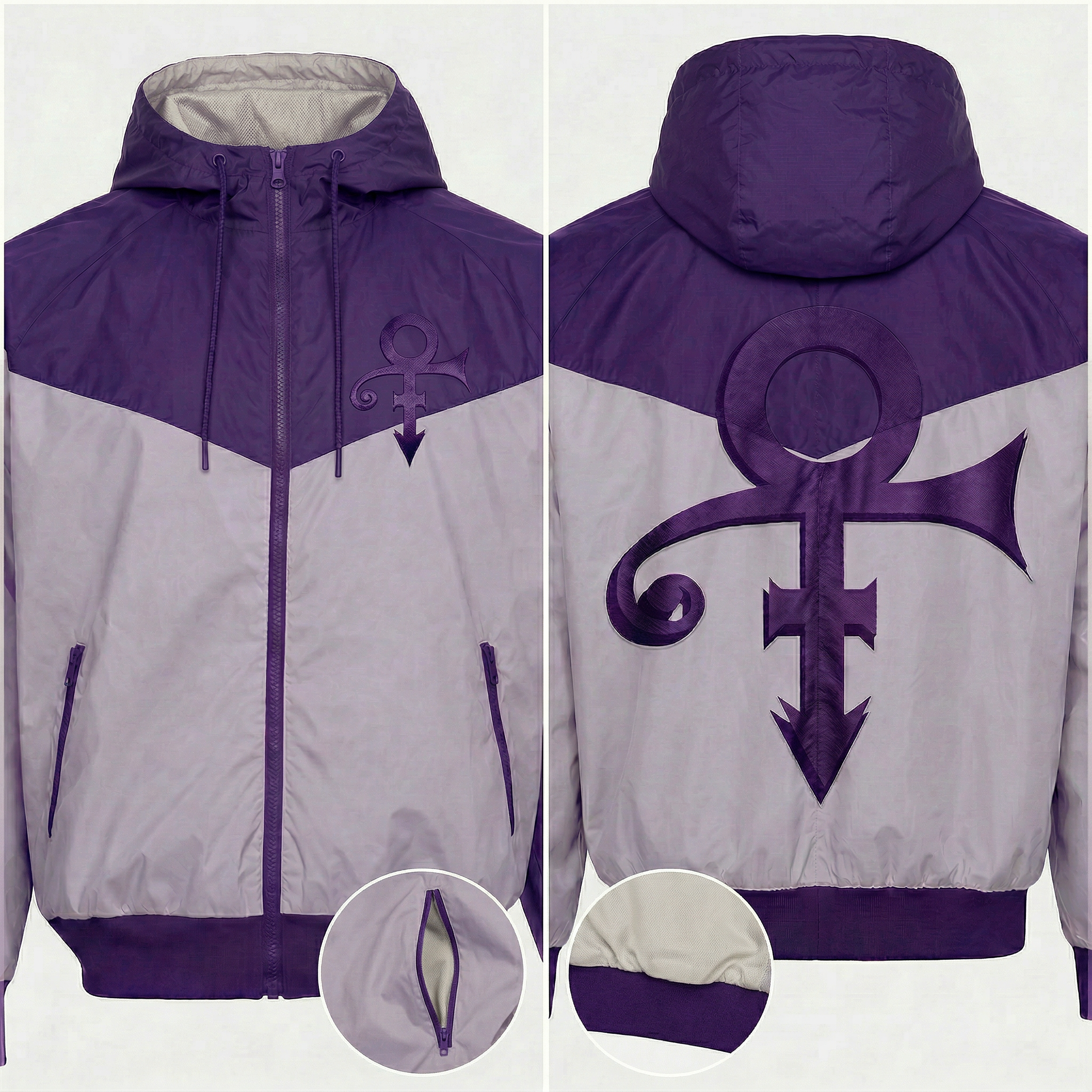 PURPLE WINDBREAKER