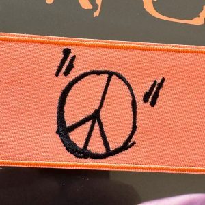 IRON PATCH SIGN "O" THE TIMES LOGO # 7