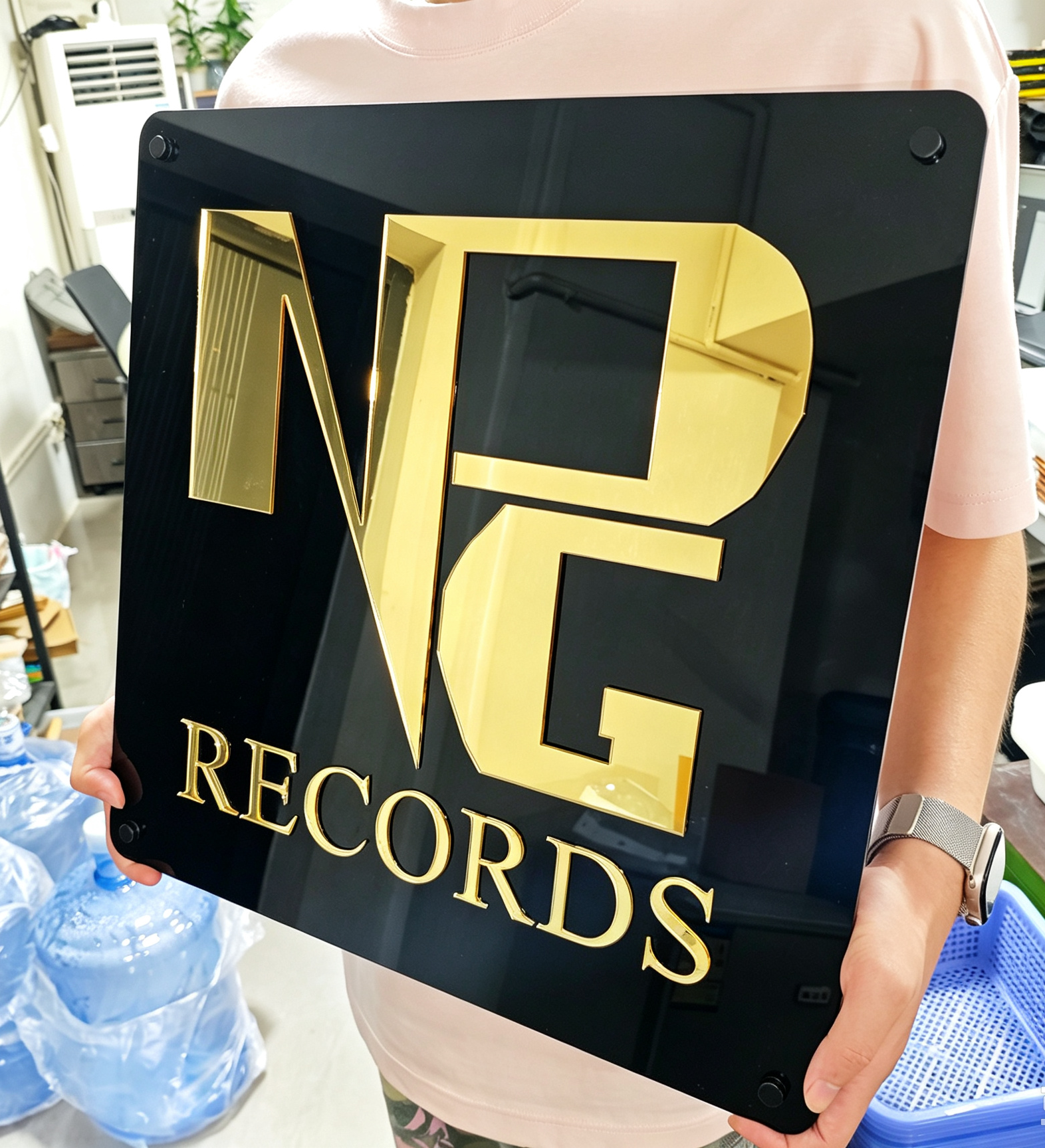 NPG RECORDS - 3D WALL LOGO ( acrylic ) - Image 3
