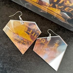 SHEILA.E EARRING MIROR DIAMOND