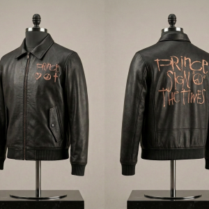 SIGN "O" THE TIMES LEATHER JACKET