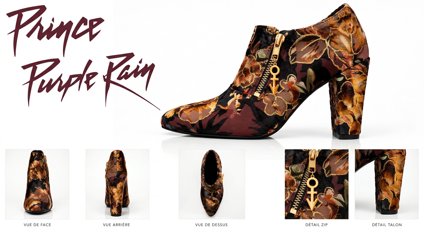 PRINCE PURPLE RAIN TOUR ICONIC shoes - Image 3