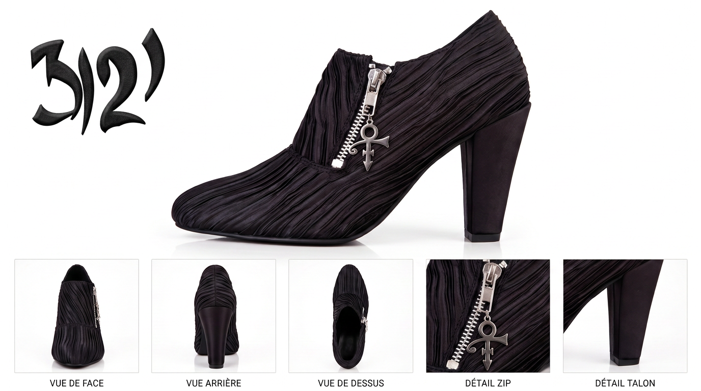 PRINCE BLACK ICONIC shoes - Image 2