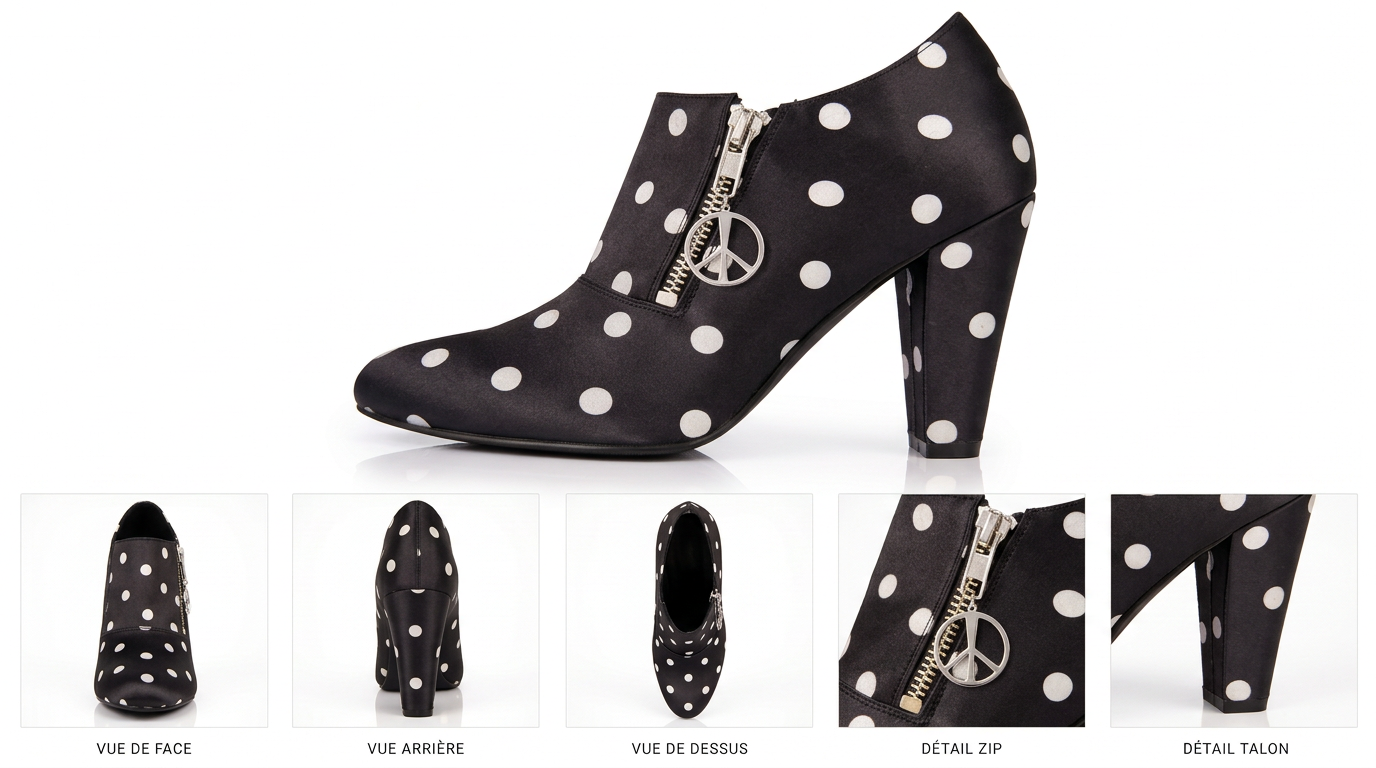PRINCE LOVESEXY BLACK shoes - Image 3