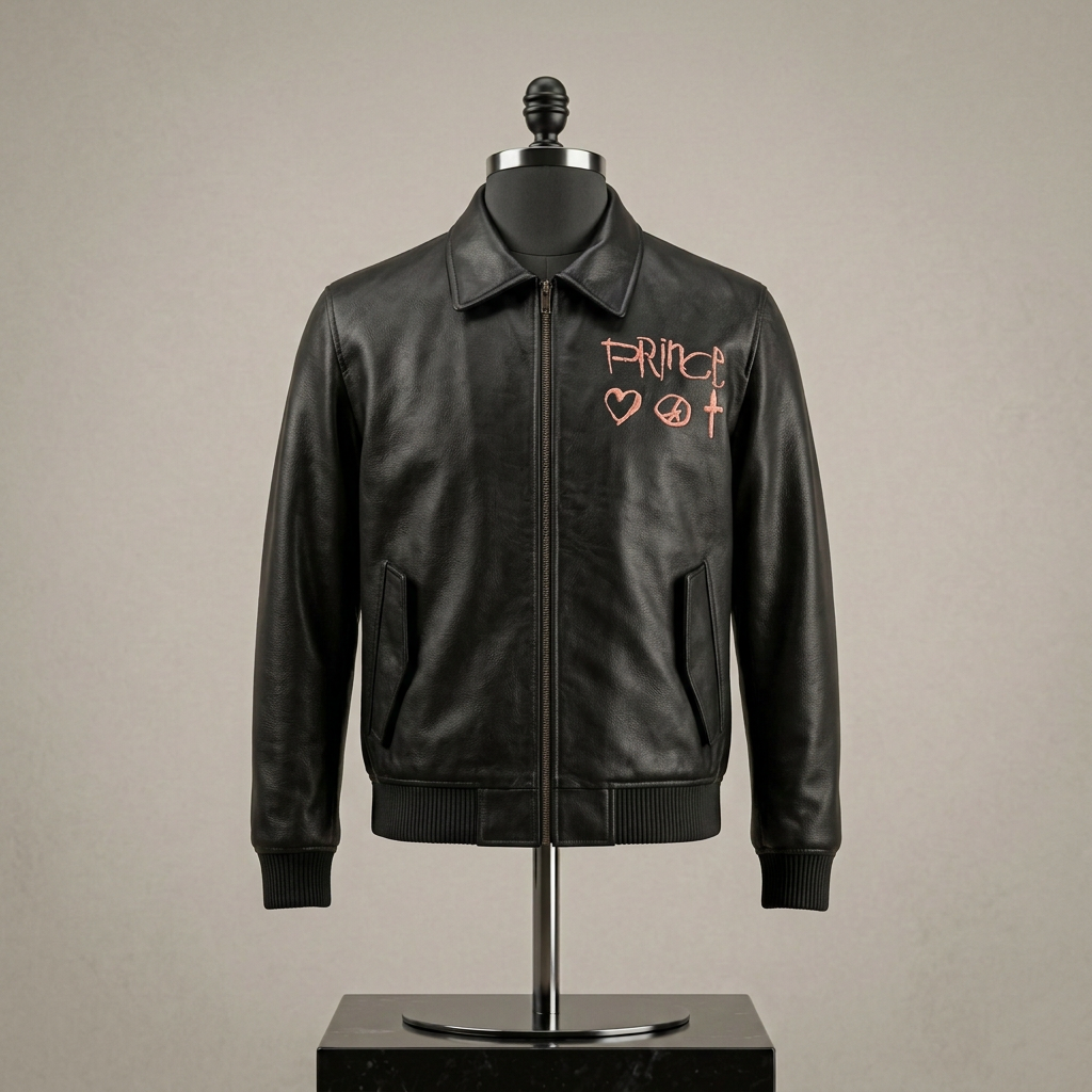 SIGN "O" THE TIMES LEATHER JACKET - Image 5