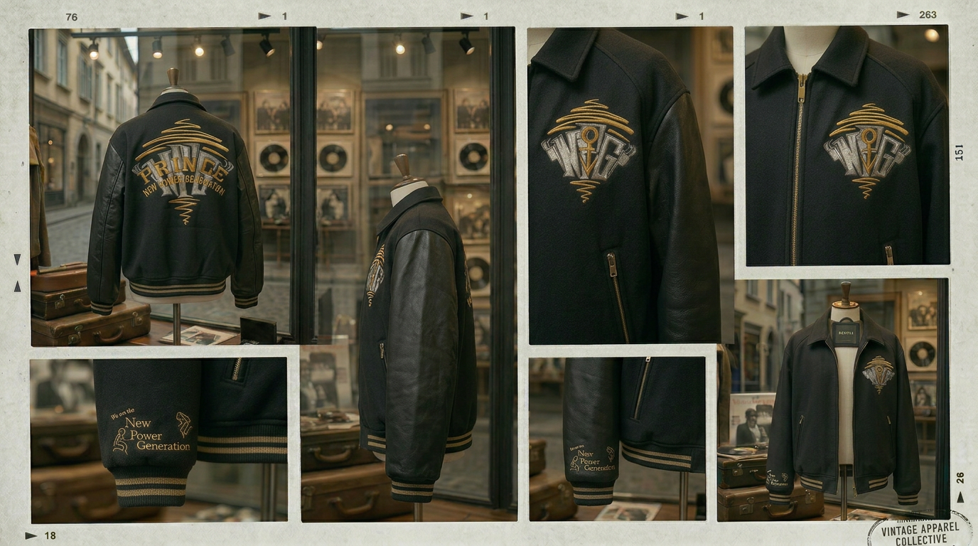 VARSITY NPG JACKET ( BLACK ) - Image 2