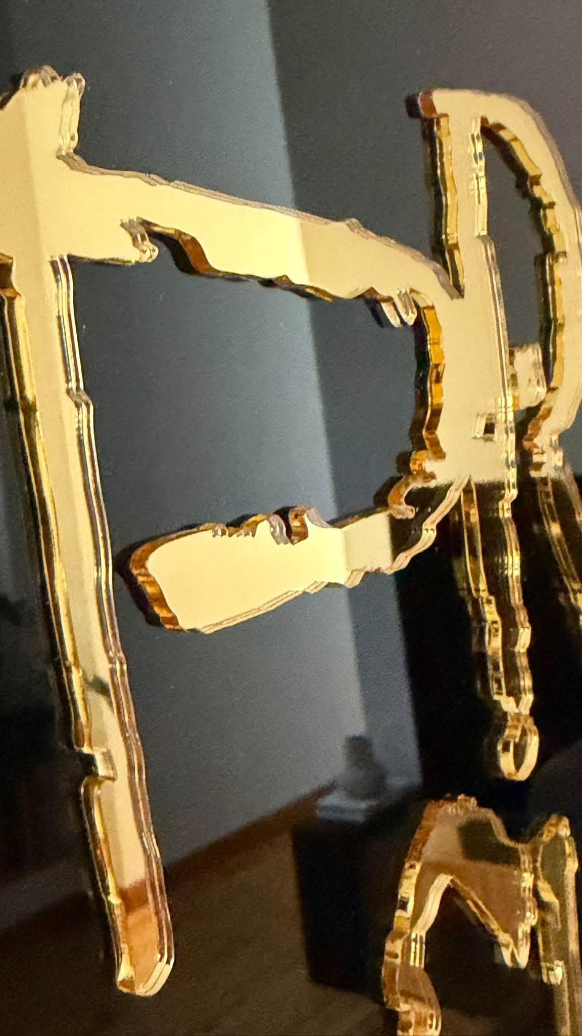 SIGN "O" THE TIMES - 3D WALL LOGO ( acrylic ) - Image 3