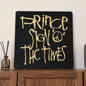 SIGN "O" THE TIMES - 3D WALL LOGO ( acrylic )
